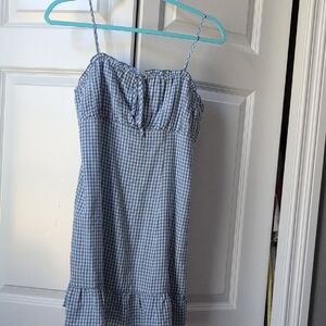 Blue Gingham Sundress